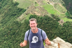 Near the summit of Huayna Picchu